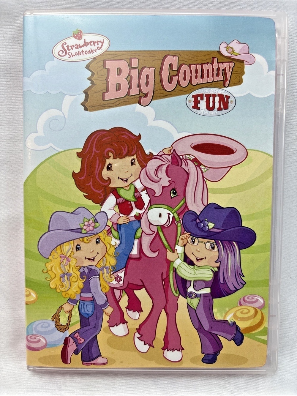 Strawberry Shortcake - Big Country Fun (DVD, 2008, Sensormatic) Tested